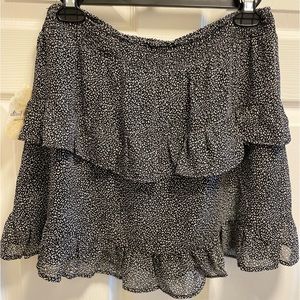 Altar’d State *NWT* | Mini Skirt | L | Black Leopard